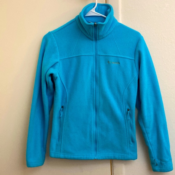 Columbia Jackets & Blazers - Light blue Columbia fleece jacket. Normal wear, no stains or rips.